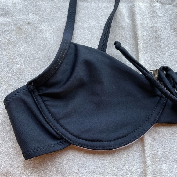 - 👙3/20 Black Underwire Bikini Top - Picture 6 of 12